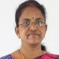 Dr. B. Vasumathi Class 12 Tuition trainer in Coimbatore