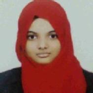 Syeda Amina Class 12 Tuition trainer in Hyderabad