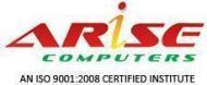 Arise Computers Finance institute in Faridabad