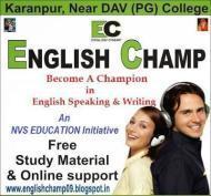 English Champ Personality Development institute in Dehradun