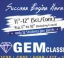 Photo of GEM Classes