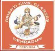 Srishti Civil Classes TET institute in Dehradun