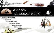 Adina School Of Music Drums institute in Hyderabad
