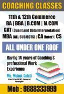 Coaching classes BA Tuition institute in Panskura