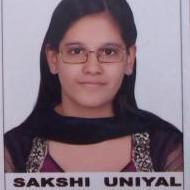 Sakshi U. Class 9 Tuition trainer in Delhi
