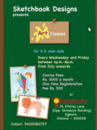 SKETCHBOOK DESIGNS Art and Craft institute in Chennai