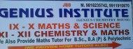 Genius chemistry house Class 11 Tuition institute in Delhi