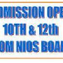 Photo of N.I.O.S (BOARD). ADMISSION IS GOING ON