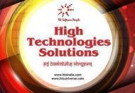 High Technologies Solutions Jagdish Deshmukh Big Data institute in Mumbai