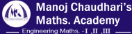 MANOJ CHAUDHARIS MATHS ACADEMY Engineering Entrance institute in Pune