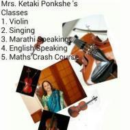 Mrs. Ketaki Ponkshe's Classes Violin institute in Mumbai