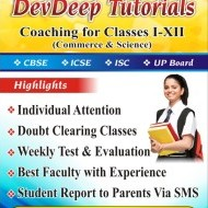 DevDeep Tutorials Class 6 Tuition trainer in Lucknow