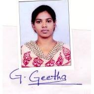 Geetha M. BTech Tuition trainer in Hyderabad