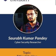 Saurabh Kumar Pandey Ethical Hacking trainer in Delhi