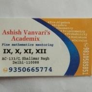 Aashiish Vanvari Class 12 Tuition trainer in Delhi