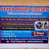 Seven Mount Classes Class I-V Tuition institute in Bhiwani