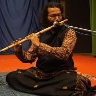 Dipak Chakraborty Flute trainer in Bolpur