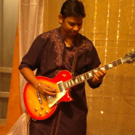 Nandan Sahis Guitar trainer in Hyderabad
